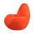 Кресло мешок Оксфорд Оранжевый XL (размер 85х85х125 см) Папа Пуф заказать в интернет магазине Папа Пуф со скидкой по акции